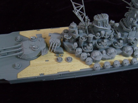 AW20002 Деревянная палуба для IJN Yamato