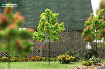 011dcv013 Желтое цветущее дерево для макета. Высота 10 см. 011dcv013 Желтое цветущее дерево для макета. Высота 10 см.