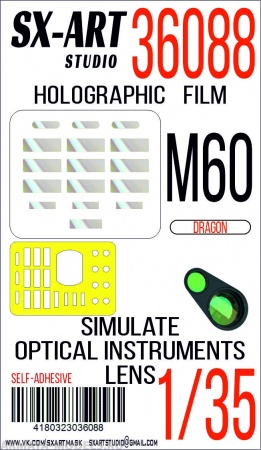 36088SX Имитация смотровых приборов M60 (Dragon)