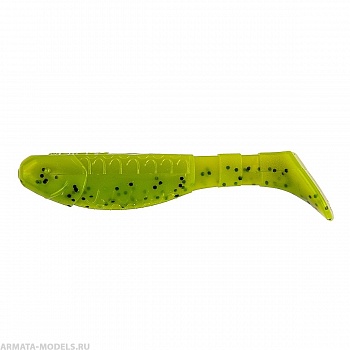 Виброхвост Chubby 3,55"/9 см Pepper Lime 5шт. (HS-4-009) Helios