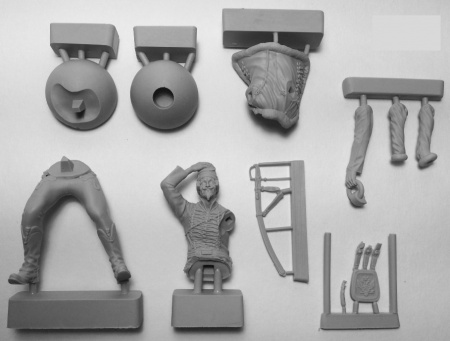 CHM-54131 Барон Мюнхгаузен. 54 мм. Материал - смола. Chronos Miniatures