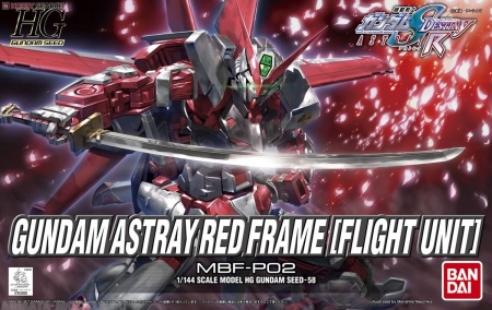 GUN836687 Gundam Astray Red Frame (Flight Unit) (HG) Bandai