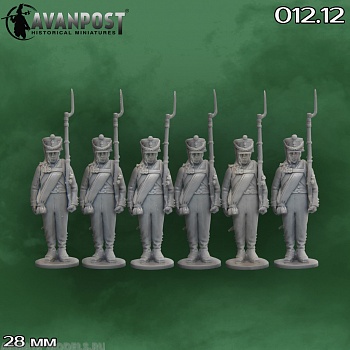 012.12АП Русская тяжёлая пехота: мушкетерская рота