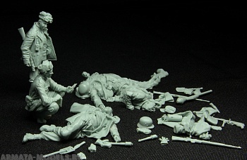 3120STAL После боя, 5 фигурок