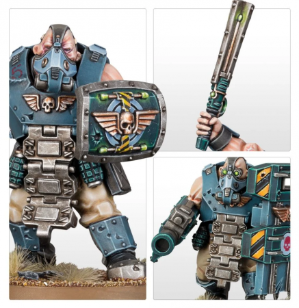 47-14GW Набор Милитарум Ауксиллия. Быкрины (Militarum Auxilla Bullgryns)