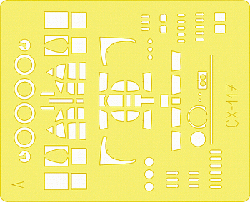 CX117ED Окрасочная маска Lancaster B Mk.I/Mk.III