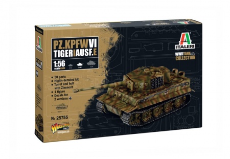 25755ИТ Сборная модель Танк PZ. KPFW. IV TIGER I Italeri