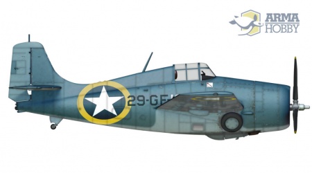 AH70047 F4F-4 Wildcat Expert Set Arma Hobby
