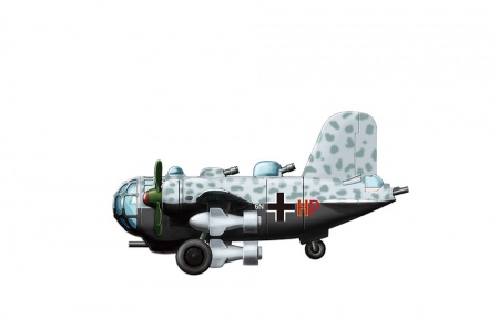 mPLANE-003 HE 177 BOMBER Meng