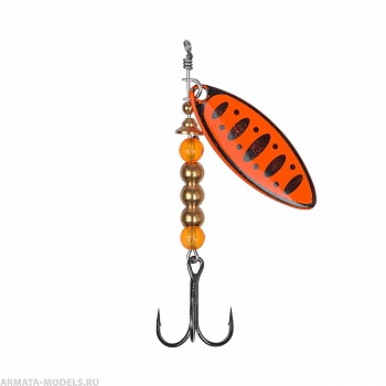 Блесна Вращ.премиум Лонги 12гр цв. 214 оранжевый (PR-L-214) Premier