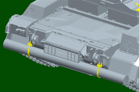 09533P Сборная модель Russian Object 477 XM2 Trumpeter
