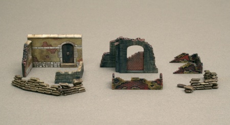 6090ИТ Аксессуары  WALLS AND RUINS II Italeri