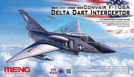 DS-006 Convair F-106A Delta Dart Interceptor Meng