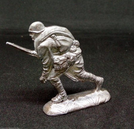 Н-7-101 Красноармеец в атаке Солдатики "Ура"