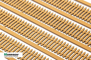 009zp026 Деревянный забор-штакетник для макетирования (высота 2 см) 009zp026 Деревянный забор-штакетник для макетирования (высота 2 см)