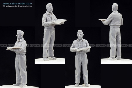 4802SBR DOOLITTLE RAID Part.A - RESIN KIT Sabre