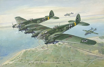 Самолет Heinkel He111Z-1 Zwilling