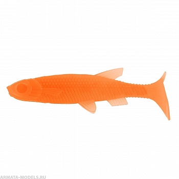 Виброхвост Nelma 3.15"/8 см Orange 6шт. (HS-26-024) Helios