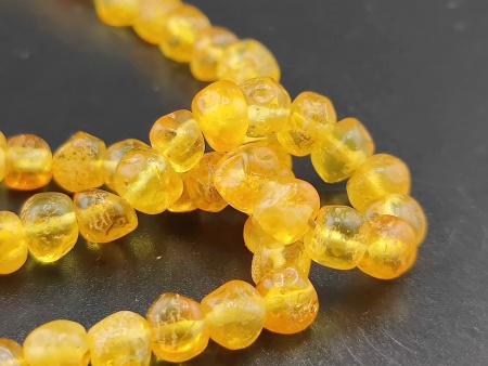 AAM0038 Бусы из натурального янтаря детские