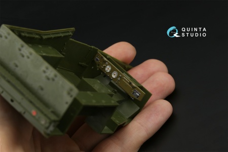 QD35088 3D Декаль интерьера кабины M3A1 Scout (Zvezda)