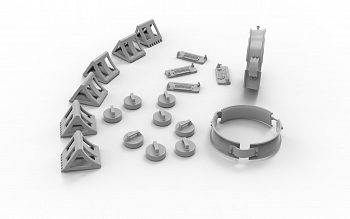 48587-1TMP Набор заглушек и колодок КА-50