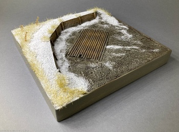 HM01015 Блиндаж для пушки (зима)