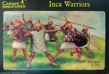 H026CSR Фигуры Inca Warriors 1/72 Caesar Miniatures