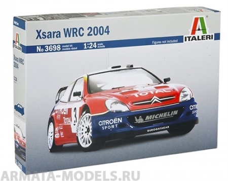 3698ИТ Автомобиль WRC Citroen Italeri 3698ИТ Автомобиль WRC Citroen Italeri