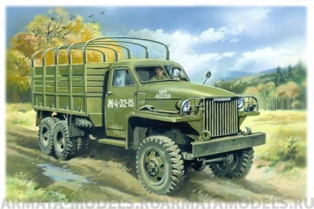 35511 Studebaker US6, Армейский грузовой автомобиль ICM 35511 Studebaker US6, Армейский грузовой автомобиль ICM