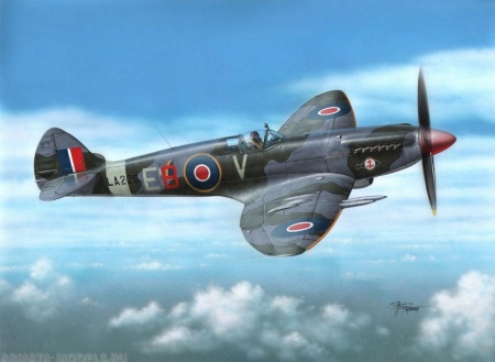 SH72249 Spitfire F Mk.21 Post Service Special Hobby