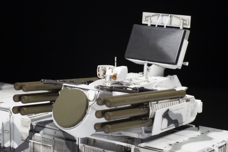 3698 Российский самоходный зенитный ракетно-пушечный комплекс Панцирь-С1 Звезда