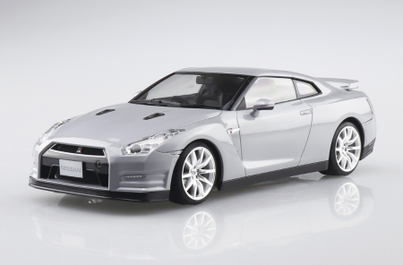 06243 Nissan GT-R R35 '14 Ultimate Metal Silver Aoshima