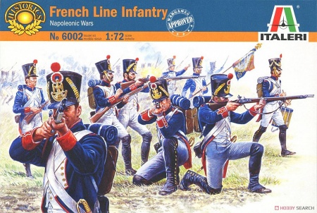 6002ИТ Солдатики FRENCH LINE INFANTRY (1815) Italeri