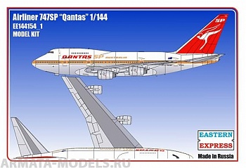 ЕЕ144154_1 Авиалайнер 747SP RR QANTAS old ЕЕ144154_1 Авиалайнер 747SP RR QANTAS old