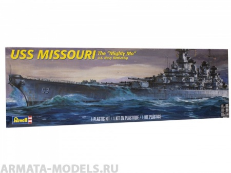 10301RE Линейный корабль USS Missouri Battleship Revell