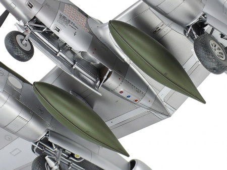 61123T Сборная модель Lockheed P-38J Lightning Tamiya