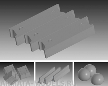НЕ-43026 Набор заградителей (12шт) НЕ-43026 Набор заградителей (12шт)