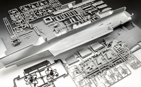 05173RE Атомный ударный авианосец ВМС США Энтерпрайз CVN-65 Revell