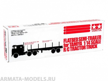56306T Flatbed Semi-Trailer Tamiya 56306T Flatbed Semi-Trailer Tamiya