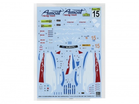 20558-Автомобиль SUBARU IMPREZA WRC 2005 Hasegawa 20558-Автомобиль SUBARU IMPREZA WRC 2005 Hasegawa