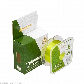 Леска FORWARD Green Warrior 0,181mm/100m Nylon (N-FGW-0181-100) Nisus( цена указана за упаковку, в количестве 10шт.)