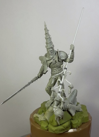 BCK-FC-006 Кающийся | Коллекционная миниатюра 75 мм Blood Carrot Knights