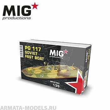 MP35-282 Сборная модель из пластика PG 117 Soviet fast boat