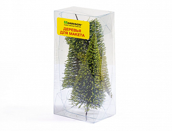 011-ee-112 Набор 3 шт. 'Мохнатые ели' для макета 10-15см.