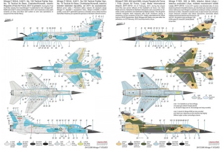 SH72386 Mirage F.1 EQ/E Special Hobby