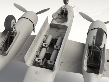 48281 B-26B-50 Инвейдер, Американский бомбардировщик ICM