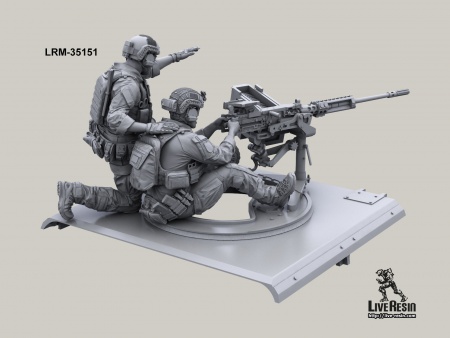 LRM35151 Помощник пулеметчика современных армий  Live Resin