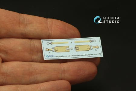 QR32029 WWI немецкие ремни для бомбардировщиков