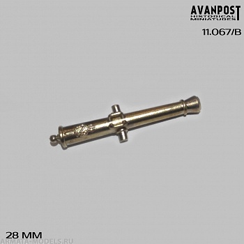 11.067/BАП Бронзовый ствол для 6-фунтового орудия модели quot;An XIquot;