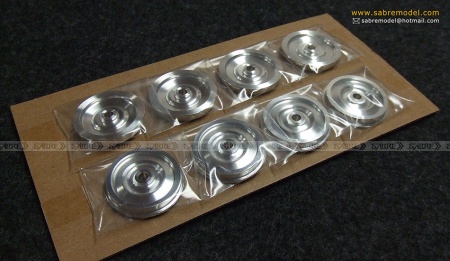 35B01-ASBR Железнодорожные металлические колеса (8 шт)